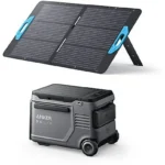 Kit nevera portátil - EverFrost Cooler 43L con panel solar de 100W ANKER, Negro
