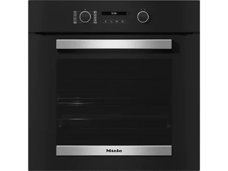 Horno - Miele H 2465 B Active, Multifunción, Parcialmente catalítico, 76 l, 59.5 cm, Perfect Clean, Negro obsidiana