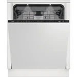 Lavavajillas integrable - Beko BDIN38644D, 16 Servicios, 8 Programas, 59.8 cm, 77 kWh, 9.5 l, Sin panelar
