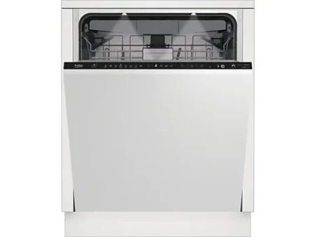 Lavavajillas integrable - Beko BDIN38644D, 16 Servicios, 8 Programas, 59.8 cm, 77 kWh, 9.5 l, Sin panelar