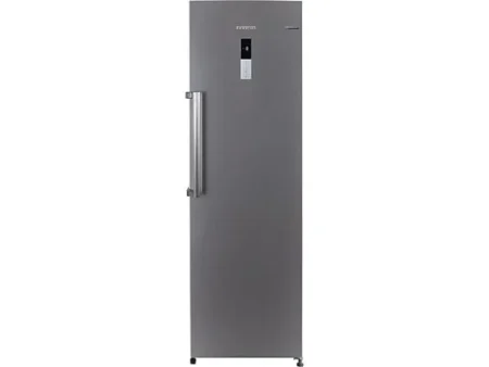 Congelador vertical - Infiniton CV-265L85XEN, 282 l, Altura 185 cm, LED, Inverter, Inox