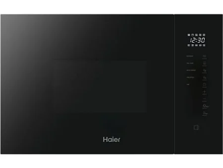 Microondas con grill integrable - Haier ID Series 4&2 H38FMWID4ID27N, 900W, 6 funciones, 20 l, Negro
