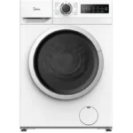 Lavadora carga frontal - Midea MF110W90BA10/W-ES, 9 kg, A-10%,1400 rpm, 15 Programas, Motor Inverter, Blanco