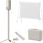 Proyector - Xgimi MoGo 3 Pro, 920 x 1080 píxeles, Duración Lámpara, 25000 h, Full-HD, Google TV, 450 lúmenes, DLP, Blanco