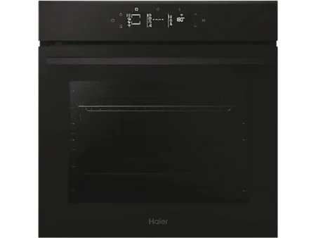 Horno - Haier H6 ID46G3YTB ID Series 4, Multifunción, Sistema de limpieza integrado, 78 l, 59.5 cm, Negro