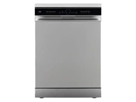 Lavavajillas - ok. ODW 6071-1 E FS S, 13 Servicios, 6 Programas, 59.8 cm Ancho, 11l por Ciclo, Plata
