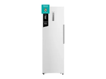 Congelador vertical - Hisense FT3K310SEWE, 312 l, 185.6 cm, Kitchen Fit, Wi Fi, Blanco