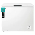 Congelador horizontal - Hisense FT321D4AWLE, 248 l, 88 cm, Cesta interior, Blanco