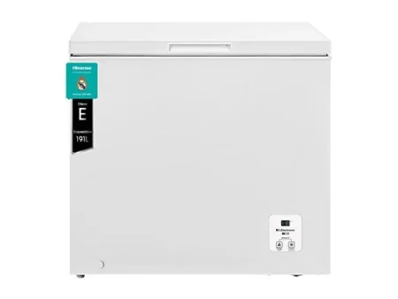 Congelador horizontal - Hisense FT247D4AWYLE, 191 l, 85.3 cm, Congelación rápida, Blanco