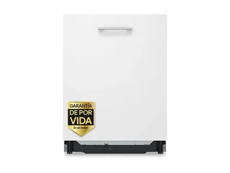 Lavavajillas integrable - LG DB597TXS, 14 servicios, 10 programas, 60 cm, TrueSteam™, EasyRack™, Sin panelar