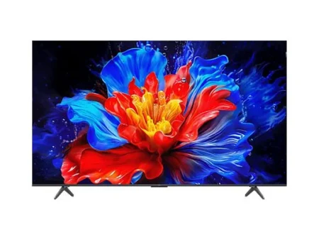 TV QLED 55 - TCL 55P8K, UHD 4K, AiPQ Pro, Smart TV, 144 Hz, Google TV, Titanio