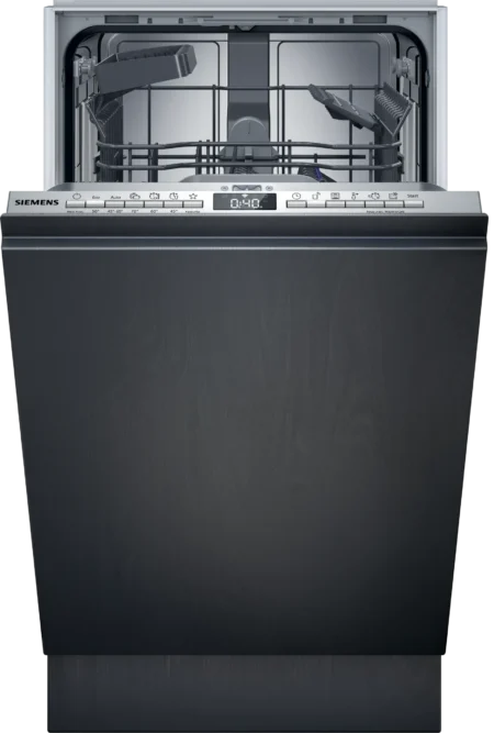 Lavavajillas - Siemens SR93EX25LE, 10 servicios, 6 programas, 44.8 cm, iQdrive, Home Connect, Sin panelar