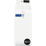 Lavadora carga superior - AEG LTA6G7331E, 7 kg, 1300 rpm, 11 programas, Motor Inverter, ProSense, Blanco