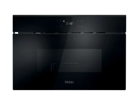 Microondas integrable - Haier H38SIDBF7XS, 1300 W, 7, 24 l, Negro