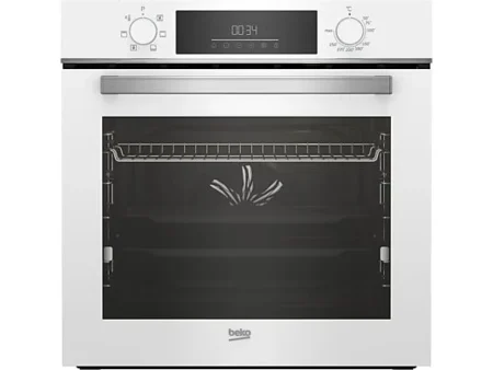 Horno - Beko BBIE18300W, Multifunción, Hidrólisis, 72 l, 59.4 cm, Función vapor, Blanco