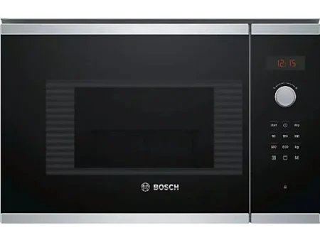 Microondas integrable - Bosch BEL523MS0, 800W, 20 L, Grill, Acero inoxidable