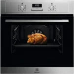 REACONDICIONADO Seminuevo Muy bueno Horno - Electrolux EOF3H50BX, Multifunción, Limpieza por agua, 65 l, Pantalla LED, 60 cm, Inox