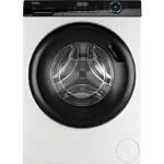 Lavadora carga frontal - Haier I-Pro Series 3 HW90-BP14939-S, 9kg, 1400rpm, Motor Inverter, Vapor, Antibacterias, Blanco