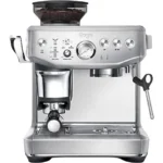 Cafetera superautomática - Sage Barista Express Impress SES876BSS4EEU1, 1850 W, Calefacción Thermocoil, Función 2 tazas, 9 bar, Plata