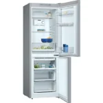 Frigorífico combi - Balay 4242006289836, No Frost, No Frost, Altura 1760 mm, Capacidad 282 l, Inox-look