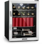 Nevera pequeña - KLARSTEIN Beersafe XL Mix It Edition, Altura 63 cm, Negro