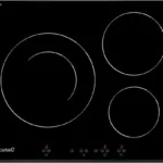 Placa modular - CATA 8073100, 3 Fuegos zonas, 590 mm, Negro