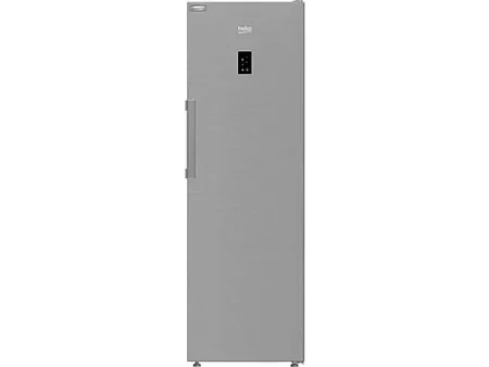 Frigorífico una puerta - BEKO B3RMLNE444HXB, No Frost, No Frost, Altura 1865 mm, Capacidad 365 l, Inox