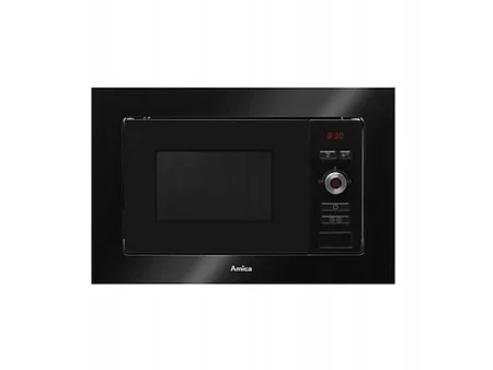 Microondas integrable - AMICA AMMB20E1GB, 800 W, 5 potencia, 20 l, Inox