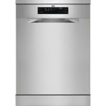 Lavavajillas libre instalación 60 cm - AEG Serie 6000 SatelliteClean FFB64627ZM, 13,0 servicios, 8,0 programas, 598 mm, Acero inoxidable