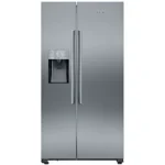 Frigorífico americano - SIEMENS KA93DAIEP, No Frost, NoFrost Total, Altura 178,7 cm, Capacidad 562 l, Inox