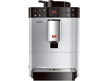 Cafetera express - MELITTA F57/0-101, 15 bar, 1450 W, 1 l, 2,0 tazas, Plata