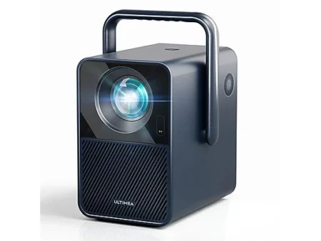 Proyector - ULTIMEA Poseidon E40 Proyector Exterior con Android TV 11.0, Dolby Audio, 4K Cine en Casa, 1.920 x 1.080 Píxeles, 100000 h, Full-HD, Azul