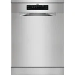 Lavavajillas libr e instalación 60 cm - AEG Series 6000 FFB74917ZM, 14 servicios, 8 programas, 598 mm, Acero inoxidable