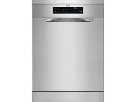 Lavavajillas libr e instalación 60 cm - AEG Series 6000 FFB74917ZM, 14 servicios, 8 programas, 598 mm, Acero inoxidable