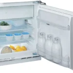 Nevera pequeña - WHIRLPOOL WBUF011, No Frost, Estático, Altura 815 mm, Capacidad 126 l, Gris