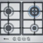 Placa de gas - Balay 3ETX565HB, 4 zonas, LPG (PropaneButane), 582 mm, Inox