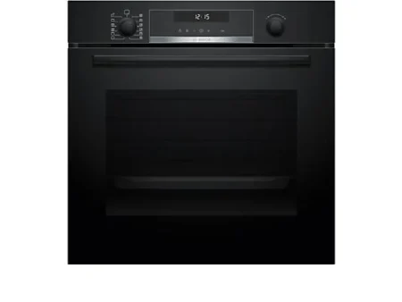 Horno multifunción - BOSCH HBG578EB7, Integrable, Pirolítico, 71 l, 66 mm, Black