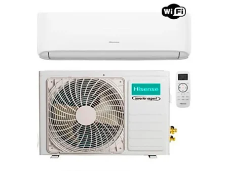 Aire acondicionado split 1x1 - HISENSE STYLE CF25YR04 WIFI 2.236 fg, Función Inverter, Blanco
