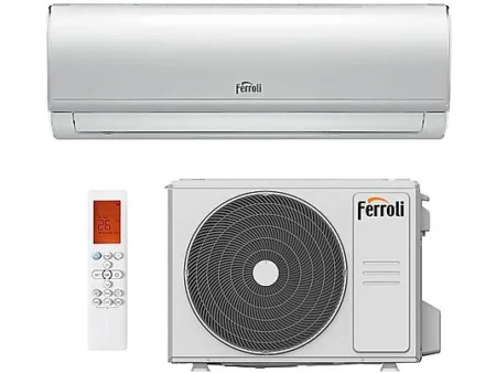 Aire acondicionado Split 1x1 - FERROLI Giada S9, Función Inverter, Blanco