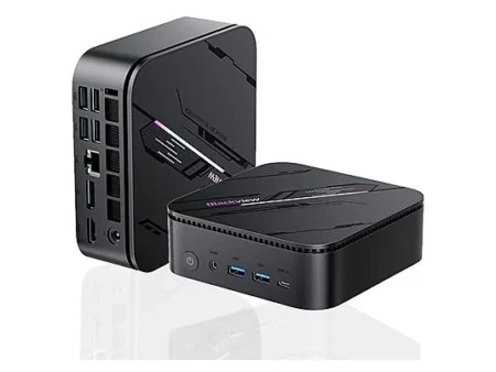 Mini PC - BLACKVIEW MP100 Pro-i9-12900HK, Intel®Alder Lake i9-12900HK (Hasta 5.0GHz), 16 GB RAM, 512 GB SSD, UHD Graphics, Windows 11 Pro, Negra