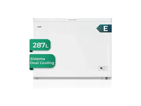 Congelador horizontal - SVAN SCH3001EDC, 0,64 l, 85 cm, Not available