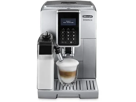 Cafetera express - DE LONGHI ECAM 350.75.S, 15 bar, 1450 W, 500 ml, 14,0 tazas, Negro