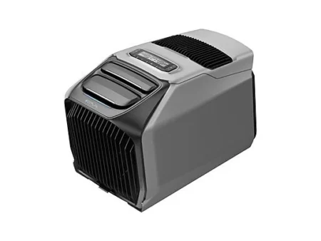 Aire acondicionado portátil - ECOFLOW WAVE 3, 6100 fgh, 14 m², 58 dB(A), Negro