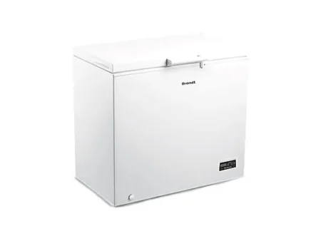 Congelador horizontal - BRANDT BFK201ESW, 845 mm, Blanco