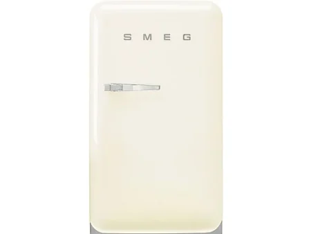 Nevera pequeña - SMEG FAB10HRCR6, Altura 970 mm, Capacidad 135 l, Crema