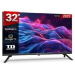TV DLED 32 - TD SYSTEMS M32K21GLE Hey Google, HD, Arm Cortex A55x4, Smart TV, DVB-T2 (H.265), Negro
