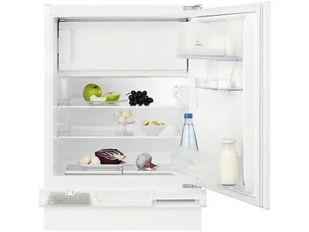 Nevera pequeña - ELECTROLUX KSB2AE82S, Ventilado, Altura 819 mm, Capacidad 107 l, Blanco