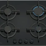 Placa de gas - Balay 3ETG664RB, 4 zonas, 590 mm, Negro