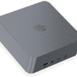 Mini PC - Beelink EQR6, AMD Ryzen 7 6800U processor turbo 4.7GHz 8C16T L2 16MB cache, 24 GB RAM, 500 GB SSD, Radeon™ 680M, Windows 11 Pro, Plata