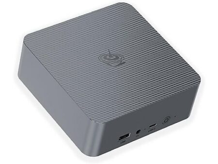 Mini PC - Beelink EQR6, AMD Ryzen 7 6800U processor turbo 4.7GHz 8C16T L2 16MB cache, 24 GB RAM, 500 GB SSD, Radeon™ 680M, Windows 11 Pro, Plata